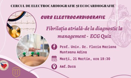 Curs de electrocardiografie: Fibrilația atrială – de la diagnostic la management