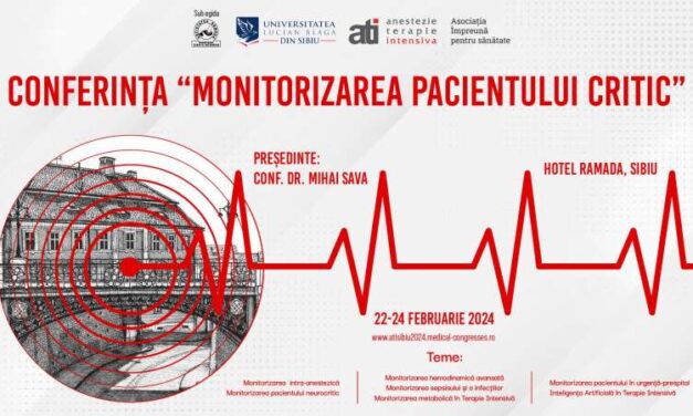 Conferinţa „Monitorizarea pacientului critic”- un eveniment de succes, cu peste 600 de participanţi