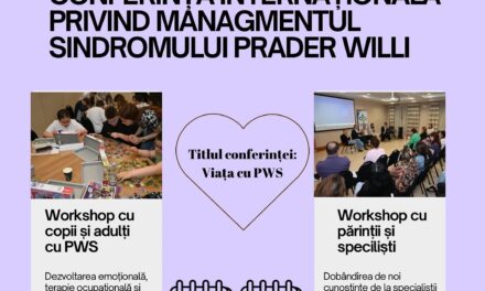 Conferința Internațională privind Managementul Sindromului Prader-Willi, 28 – 29 septembrie, Zalău
