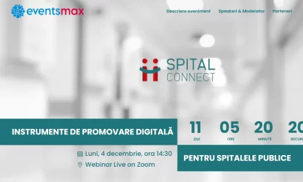 „Instrumente de promovare digitală pentru spitalele publice”, dezbatere pe 4 decembrie
