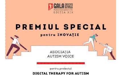 Asociația Autism Voice premiată în cadrul Galei Societății Civile 2021