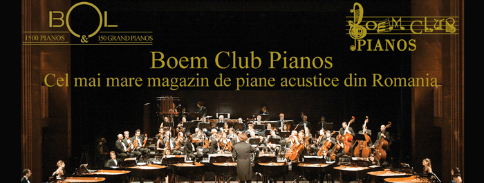 Boem Club Pianos, lider pe piata pianelor acustice din Romania
