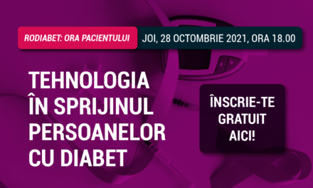 Ora Pacientului RoDiabet: Ediție dedicată tehnologiilor care vin în sprijinul persoanelor cu diabet