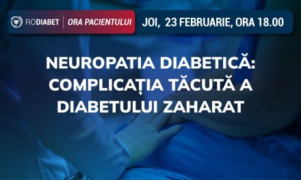 Neuropatia diabetică: tema întâlnirii comunității Rodiabet din 23 februarie