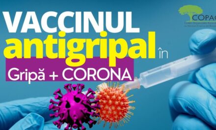 Vaccinul antigripal în contextul ”Flurona”, eveniment COPAC, 20 ianuarie 2022