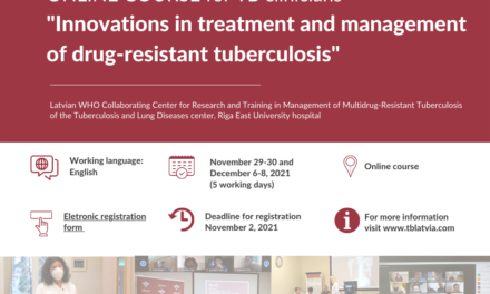 Curs online: „Inovații în tratamentul și gestionarea tuberculozei rezistente la medicamente”
