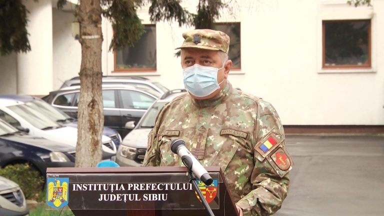 Misiunea conducerii militare din cadrul Direcţiei de Sănătate Publică Sibiu s-a încheiat
