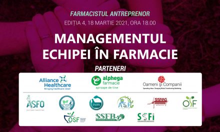 Farmacia Viitorului: Program de training și mentorat pentru studenții farmaciști