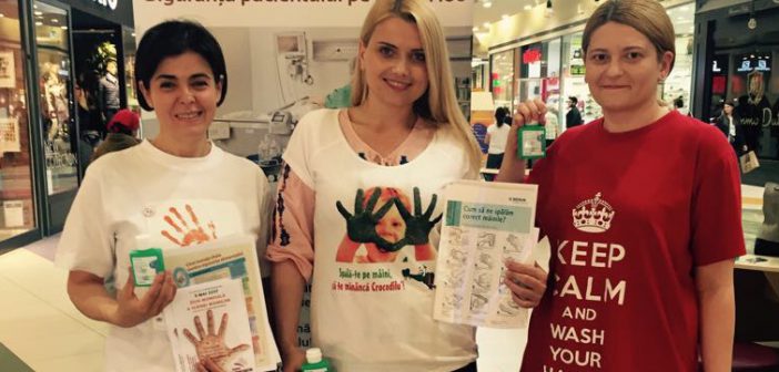 Andreea Moldovan: „Am crescut gradul de conștientizare a importanței igienei mâinilor!”