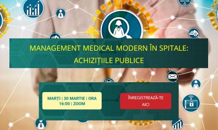 Comunitatea SpitalePublice.ro: Pe 30 martie are loc webinarul „Achizițiile publice în spitale”