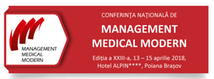 Conferința Națională de Management Medical Modern în spitale publice: 13-15 aprilie, Poiana Brașov