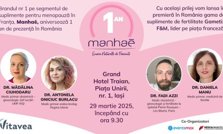 Manhaē aniversează la Iași, sâmbătă 29 martie, 1 an de la lansarea în România