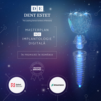 DENT ESTET creează un serviciu unic în România: Masterplan de Implantologie Digitală