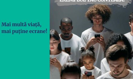 „Mai multă viață, mai puține ecrane!”, campanie INSP pentru promovarea sănătații mintale