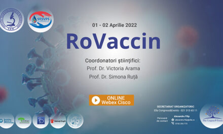 Evenimentul online RoVaccin, ajuns la a X-a ediție, are loc în perioada 1-2 aprilie