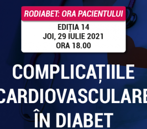 Ora Pacientului RoDiabet: Bolile cardiovasculare sunt o amenințare reală pentru pacientul cu diabet zaharat