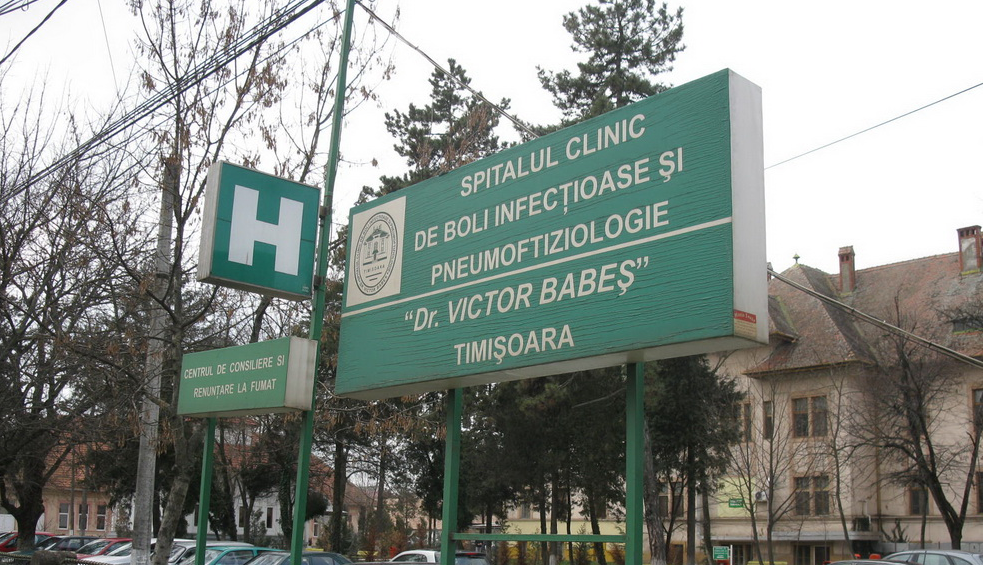 Centru de testare a persoanelor cu simptomatologie SARS-CoV-2, la Spitalul ”Victor Babeş”din Timișoara