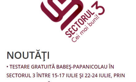 Testări Babeş-Papanicolau pentru femei cu situaţie materială precară din Bucureşti şi Ilfov