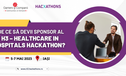 5 motive pentru care compania ta ar trebui să devină Partener al H3-Healthcare in Hospitals Hackathon
