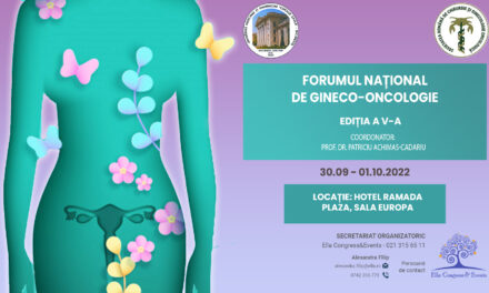 Formul Național de Gineco-Oncologie: 30 septembrie – 1 octombrie