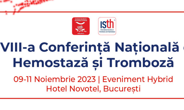 Conferința Națională a Societății Române de Hemostază și Tromboză, ediția 8