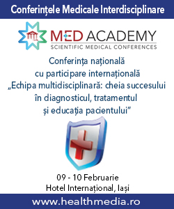 Conferința “Echipa multidisciplinară: cheia succesului în diagnosticul, tratamentul și educația pacientului”: Iași, 9 – 10 februarie