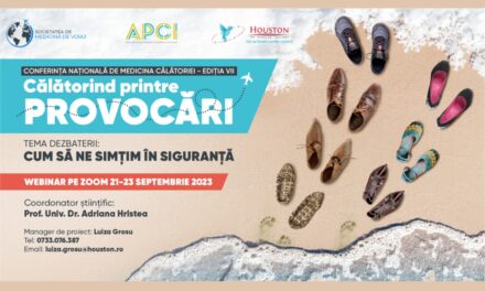 Conferința Națională de Medicina Călătoriei – ediția VII – „Călătorind printre provocări”