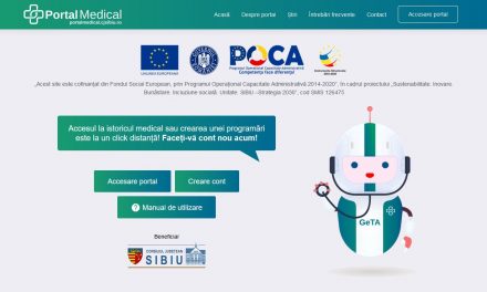 Portal medical unde pacienţii sibieni au acces la datele medicale personale şi se pot  programa la doctor