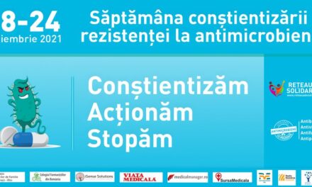 Săptămâna conștientizării rezistenței la antimicrobiene, 18-24 noiembrie: Conștientizăm, acționăm, stopăm!