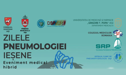 Conferința ”Zilele Pneumologiei Ieșene” va avea loc în perioada 30 septembrie – 1 octombrie 2021