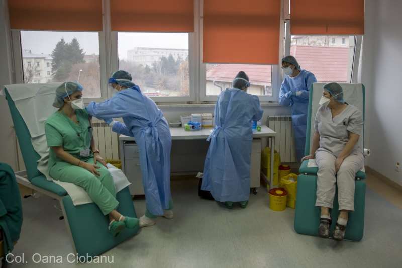 Centrul de vaccinare COVID-19 din Spitalul Militar Central este operaţional