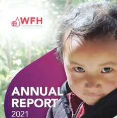 Raportul anual al Federației Mondiale a Hemofiliei pe 2021