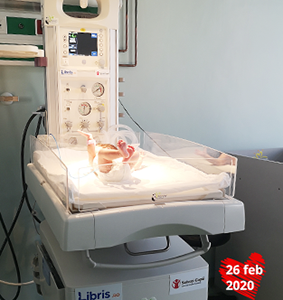 Aparatură medicală pentru tratarea prematurilor, donată Spitalului de Urgenţă Zalău